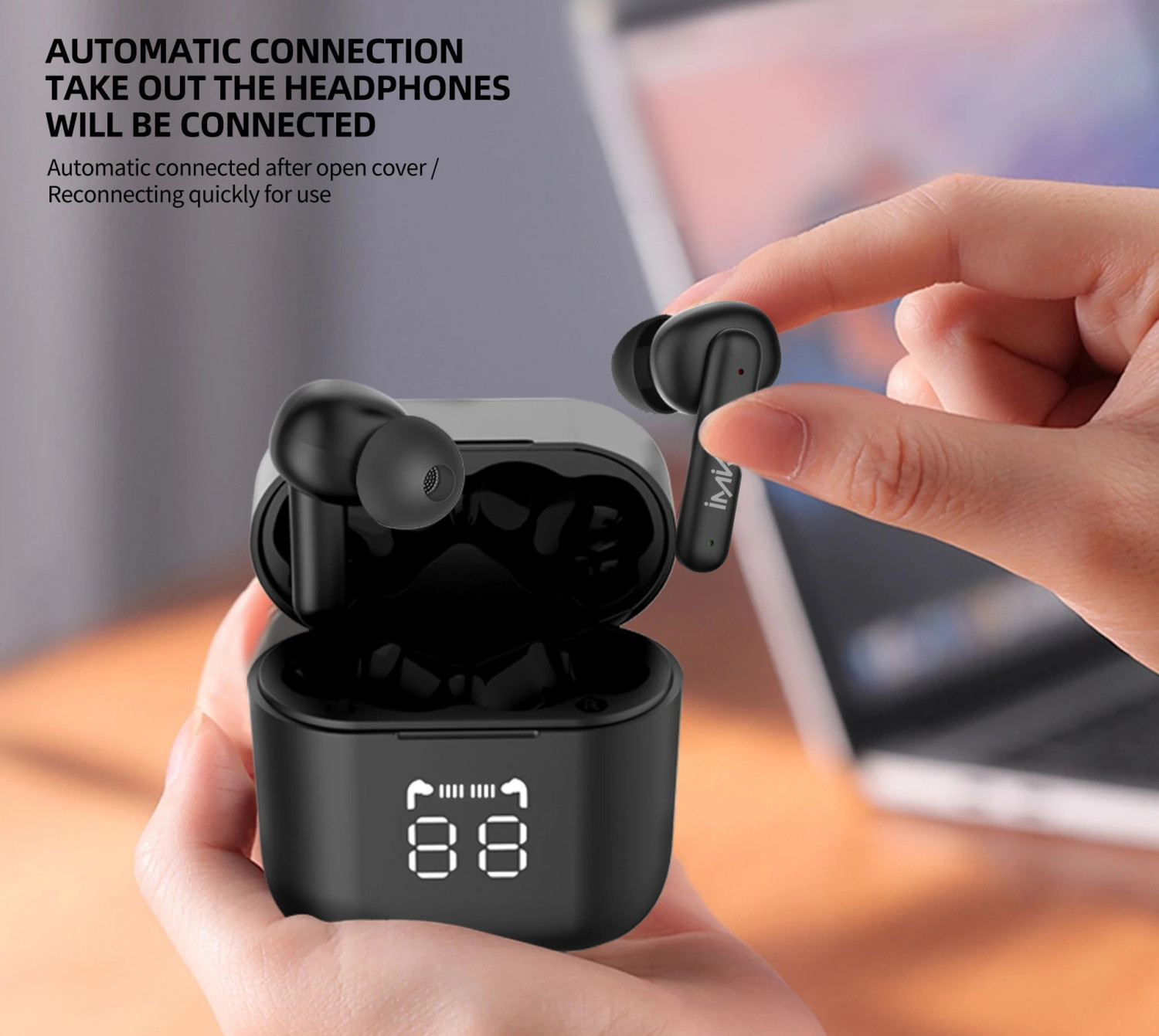 IMIKI T13 ENC TWS Bluetooth Earphone