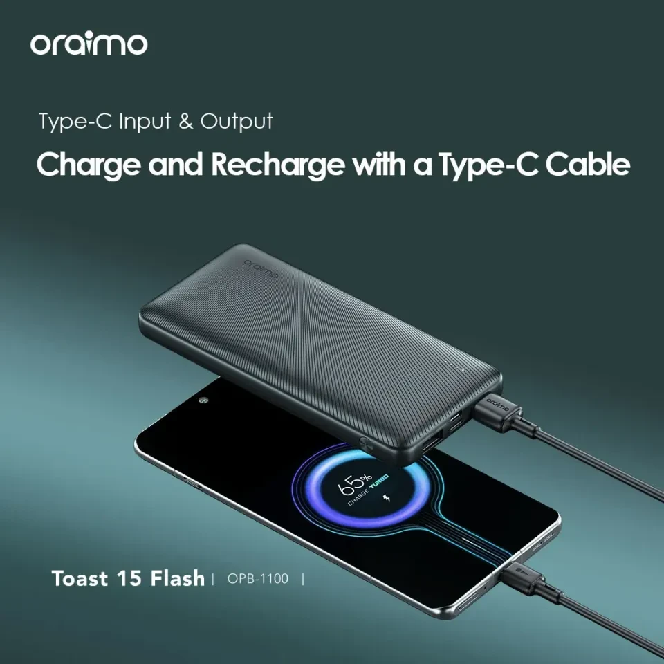 ORAIMO OPB-P1100 15w Type-c Fast CHARGE 10000 mAh