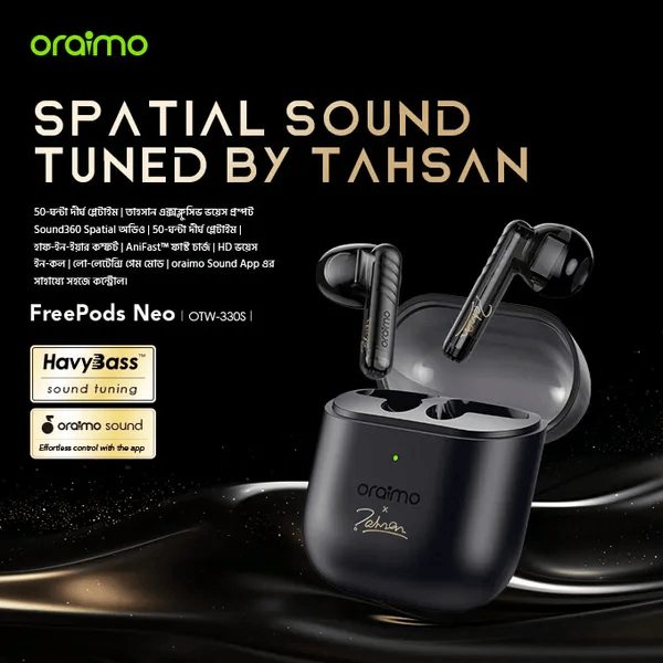 Oraimo FreePods Neo TWS Earbuds(OTW-330S)