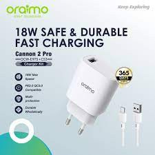 oraimo OCW-E97S+C53 Cannon 2 Pro 18W Fast Charging Charger Kit Type-C