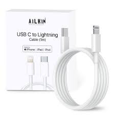 Apple Type-C to Lightning Cable 1M - White (Model A2561))