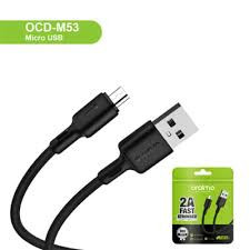 Oraimo OCD-M53 2A 1M Data Cable- Black